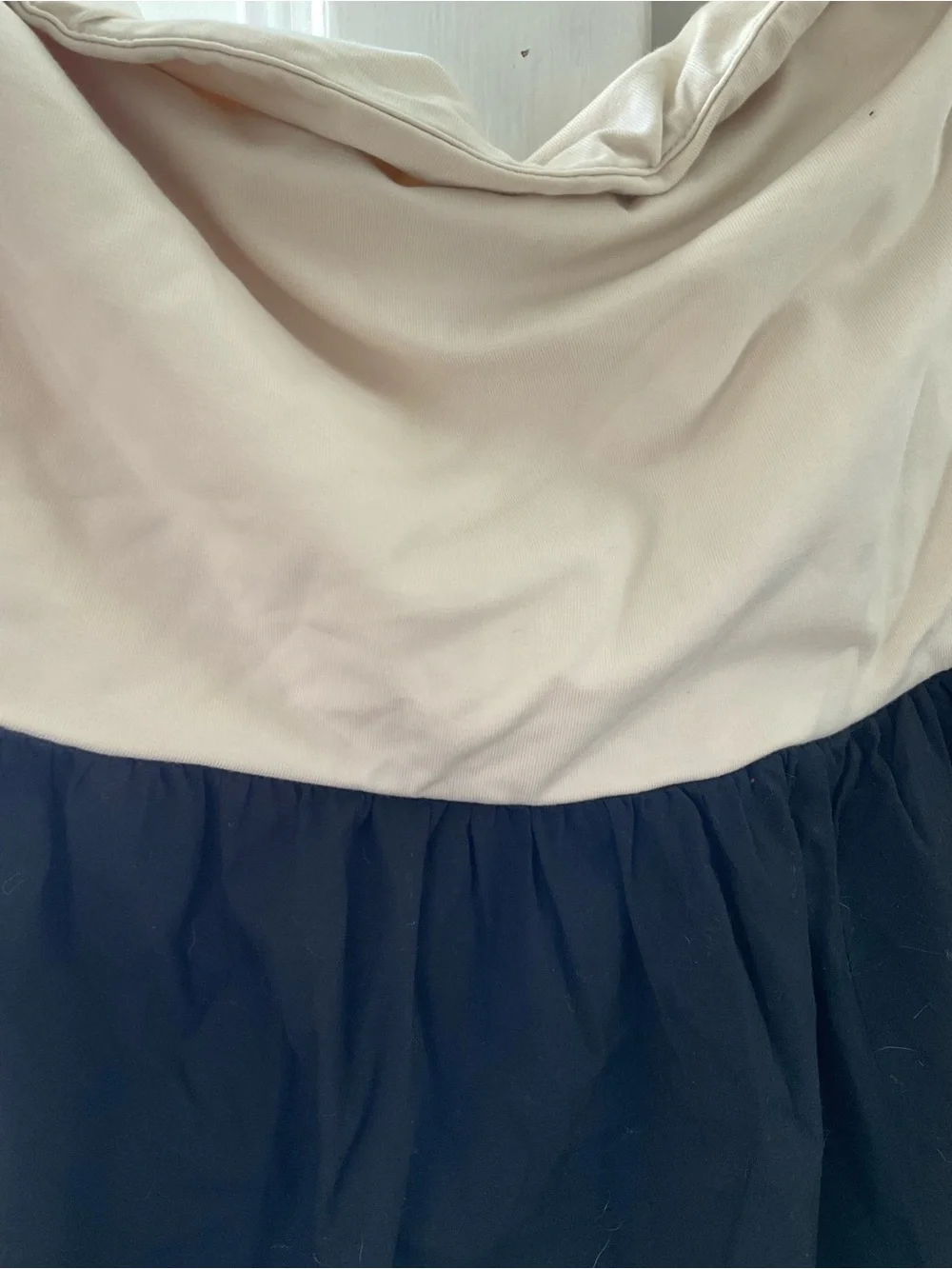 J. Crew strapless color block maxi dress XXL